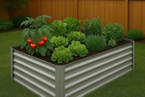 How to Build a Raised Vegetable Garden Bed for Under $50