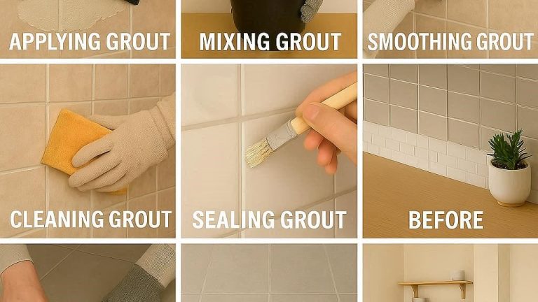 how to grout tile like a professional, DIY tile grouting techniques, grout tile tips for beginners, professional grout application DIY, budget-friendly tile grouting, easy DIY grout tutorial