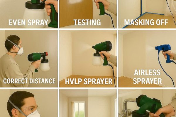How to Use a Paint Sprayer for Smooth Wall Coverage