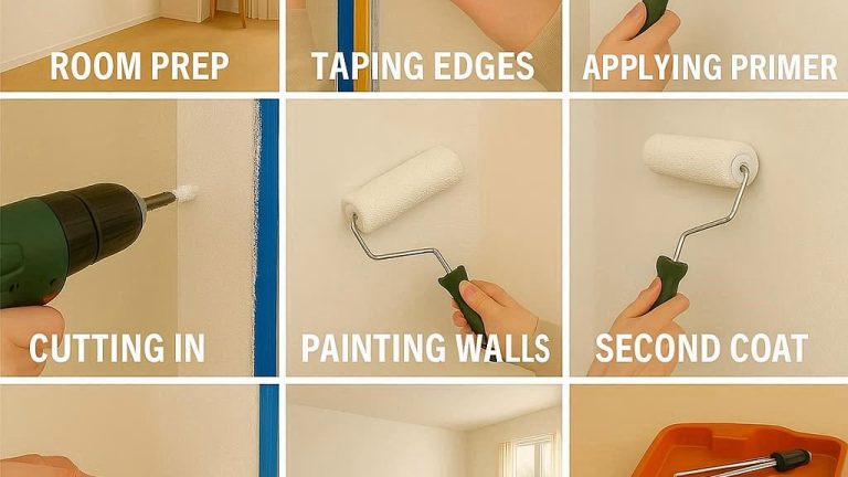 how to paint a room like a pro, DIY room painting tips, budget-friendly room painting, step by step painting guide, painting techniques for beginners, professional-looking home painting, painting walls without streaks