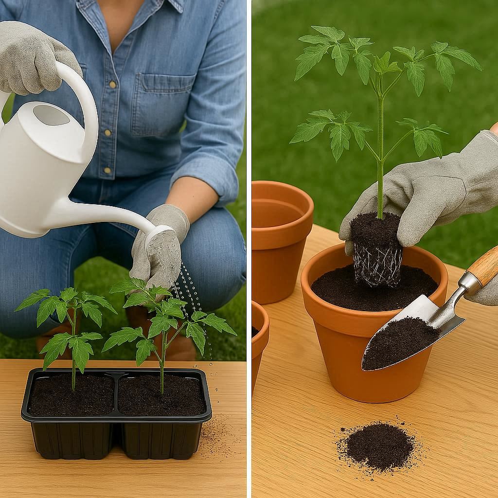 how to grow tomatoes in pots from seed, container tomato growing guide, growing tomatoes in small spaces, DIY tomato gardening, tomato plants in pots, beginner-friendly tomato gardening