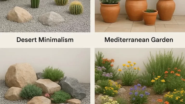 low-water landscaping ideas, how to design a xeriscape yard, eco-friendly drought-tolerant plants, budget xeriscape garden design, modern desert landscaping ideas