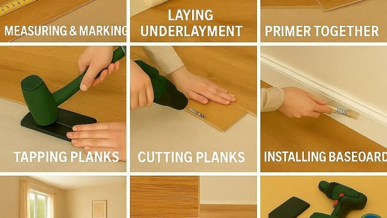 how to install laminate flooring for beginners, DIY laminate flooring guide, affordable laminate flooring installation, beginner-friendly laminate floor project, step-by-step laminate flooring tutorial, easy laminate flooring tips