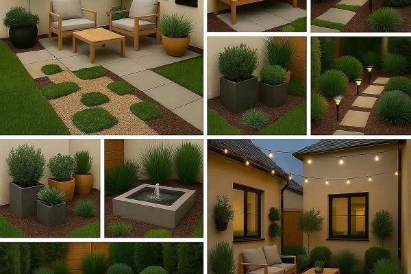 Scandinavian Style Small Garden Design: Minimalist and Cozy Outdoor Spaces